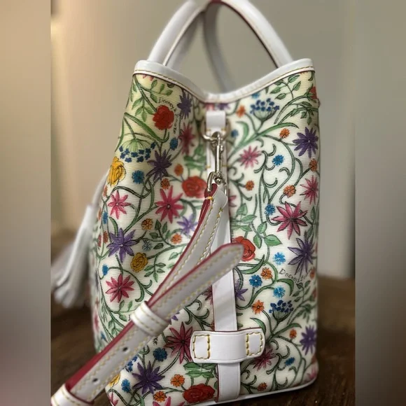 Dooney & Bourke Botanical Satchel Crossbody - Picture 6 of 13